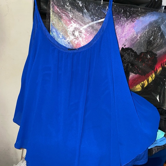Royal blue tank top - Picture 1 of 2